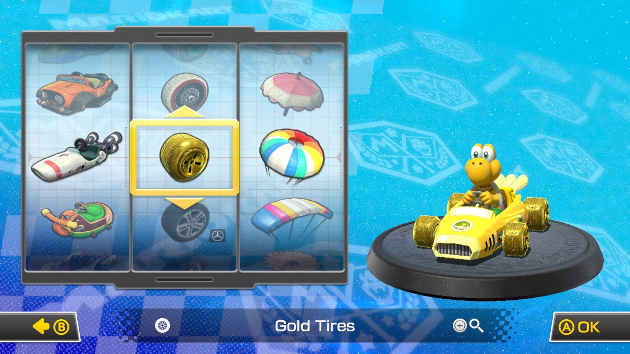 MKT Gold Zucchini [Mario Kart 8] [Mods]