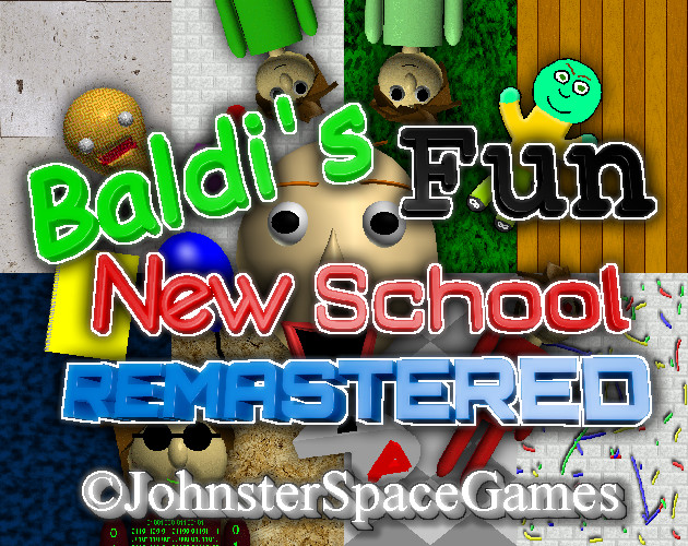 BALDI'S FUN NEW SCHOOL REMASTERED free online game on