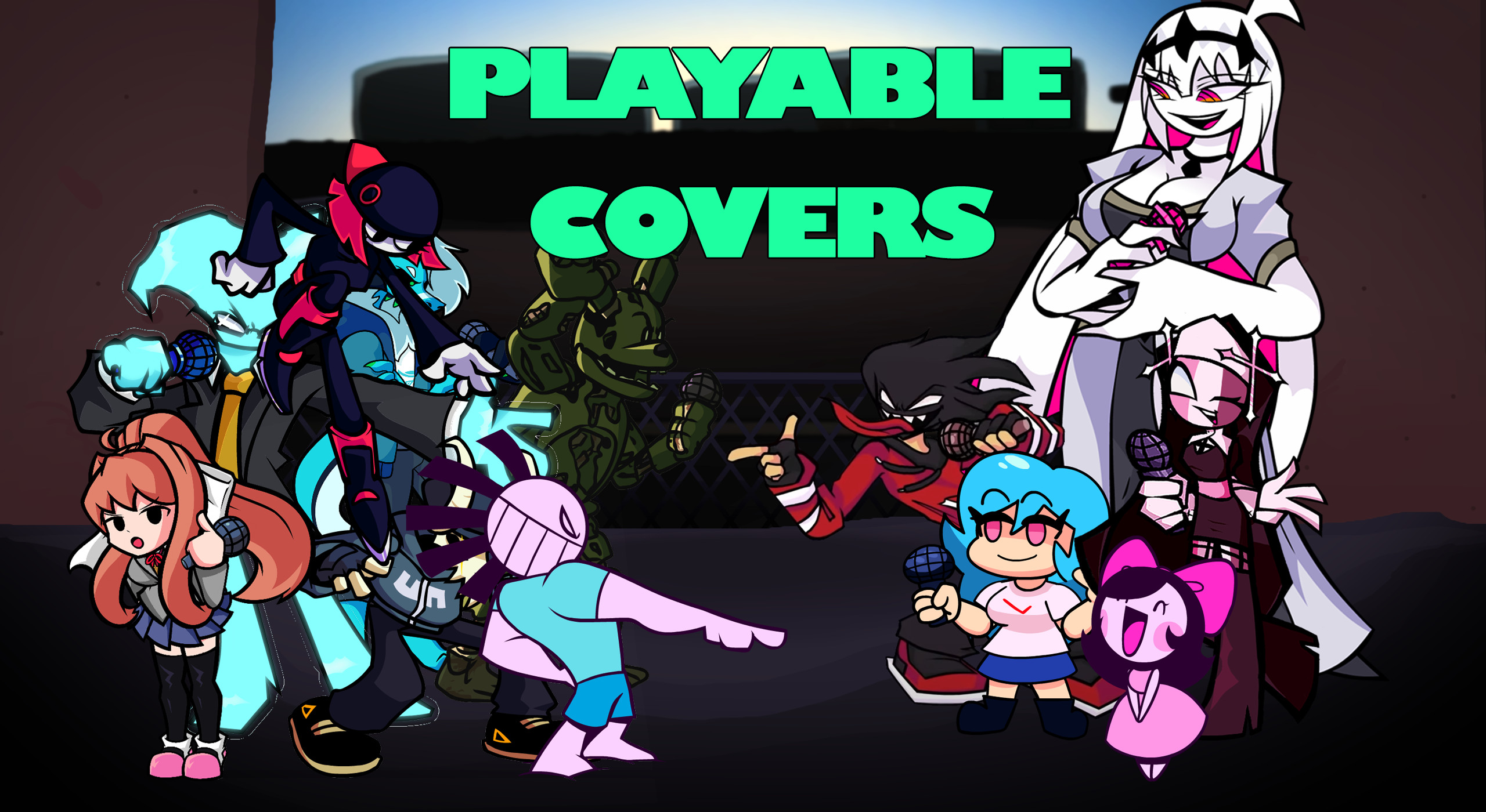SparkyBoy Playable FNF Covers