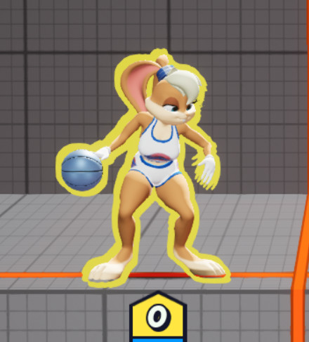 Lola Bunny over Lebron James Mod for MultiVersus | MVS Mods