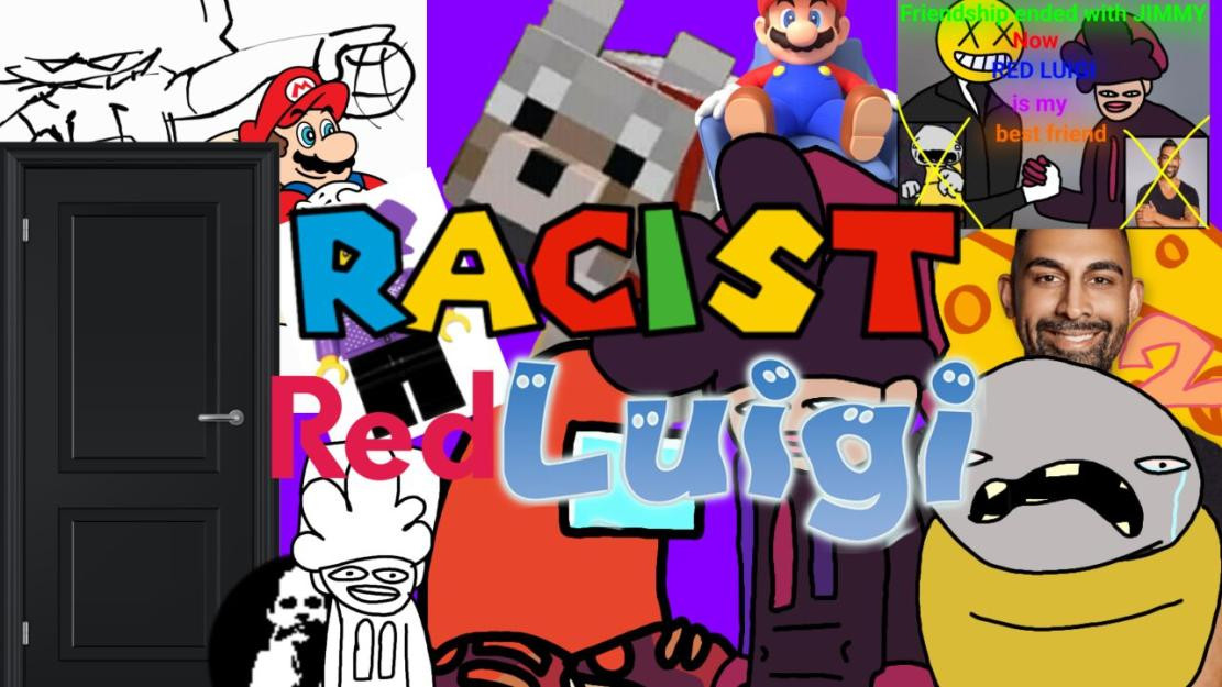 Friday Night Funkin: Racist Red Luigi