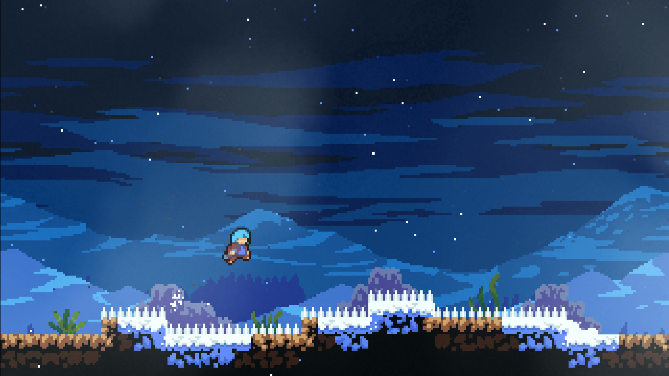 blue hair and pronouns [Celeste] [Mods]