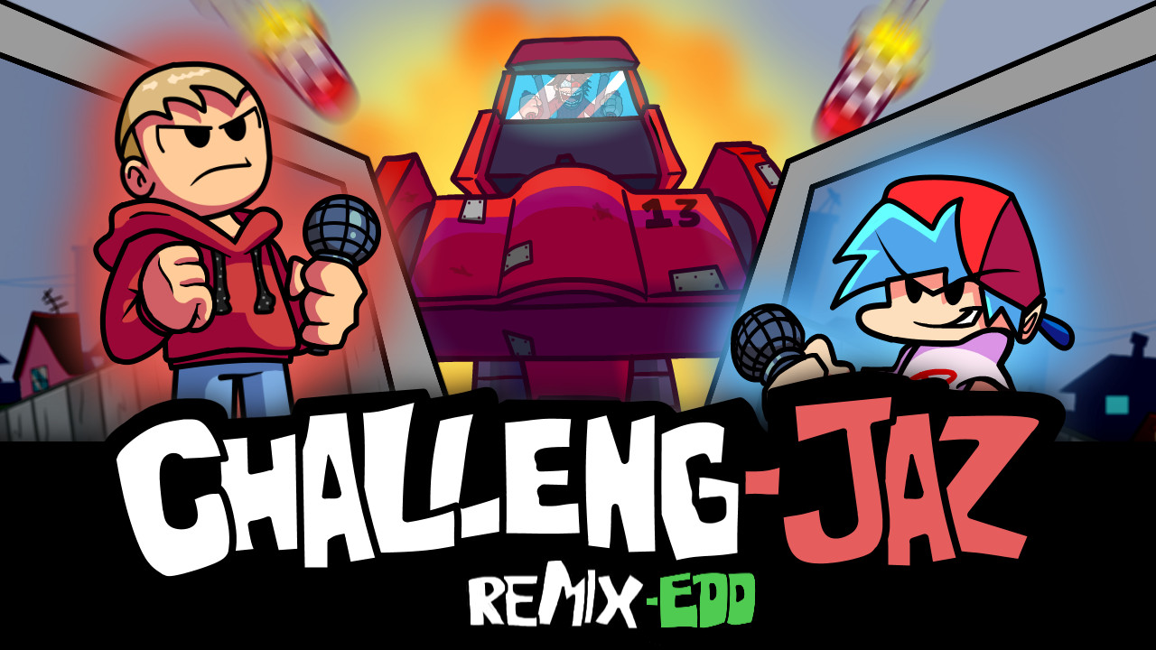 Challeng-Jaz Remix-Edd | FNF Challeng-Edd