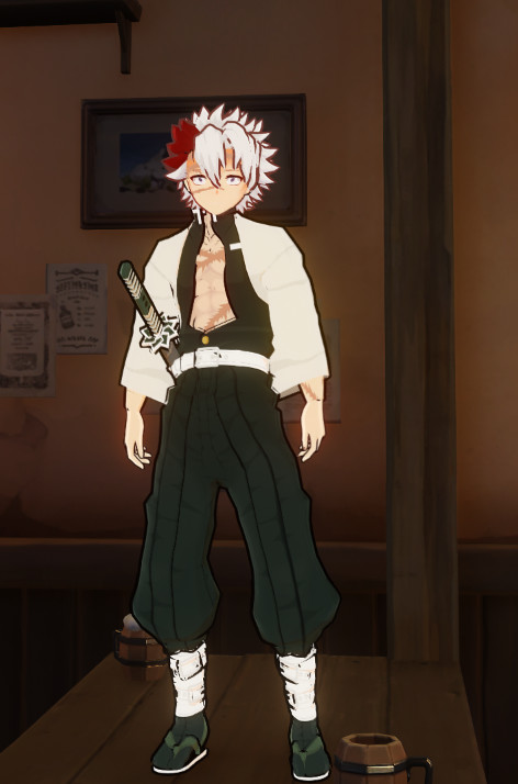 Kazuha As Wind Hashira / Sanemi Shinazugawa