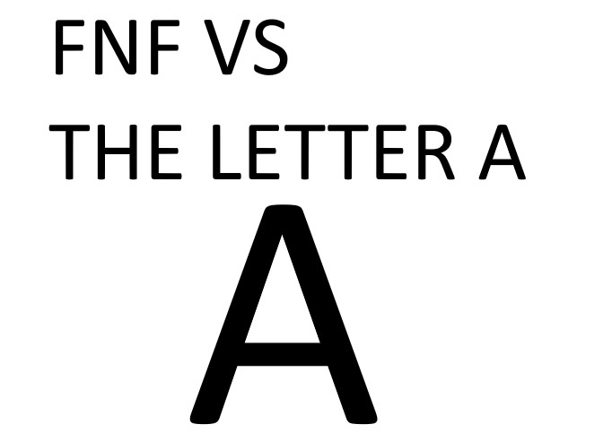 VS The Letter A