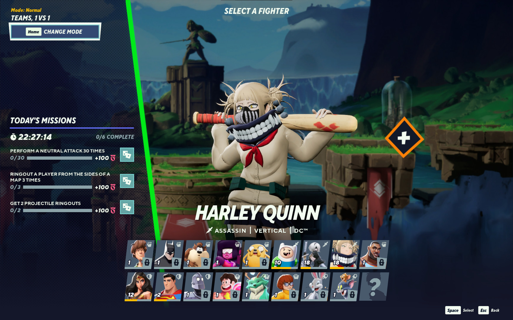 Himiko Toga MHA MultiVersus Mods