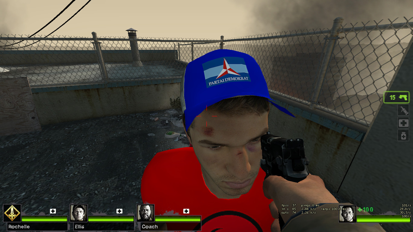 Ellis Hat And Shirt Mod Indonesian Party Mod For Left 4 Dead 2 L4d2 Mods 