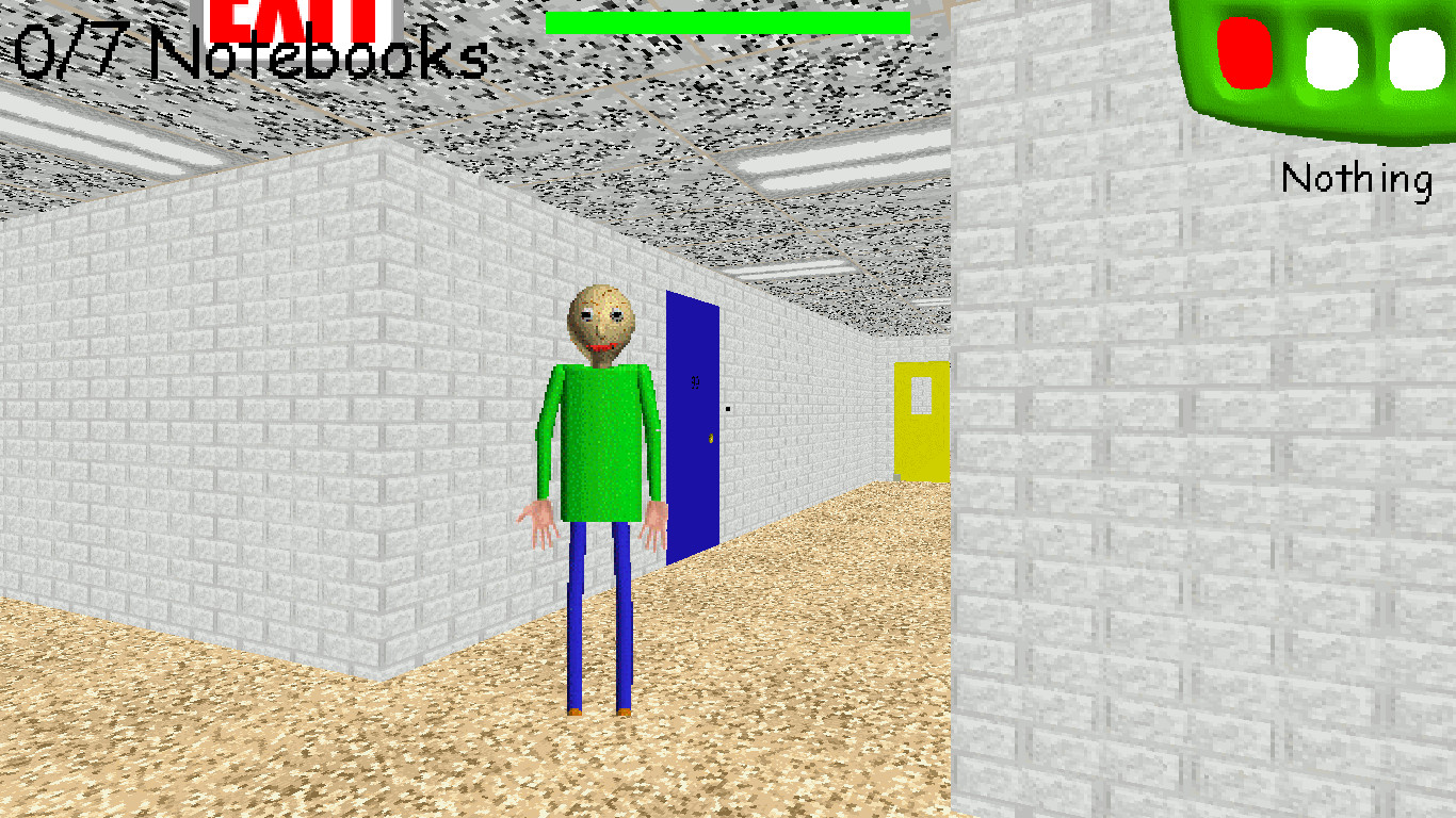 Baldi Has Realistic Hands [Baldi's Basics] [Mods]