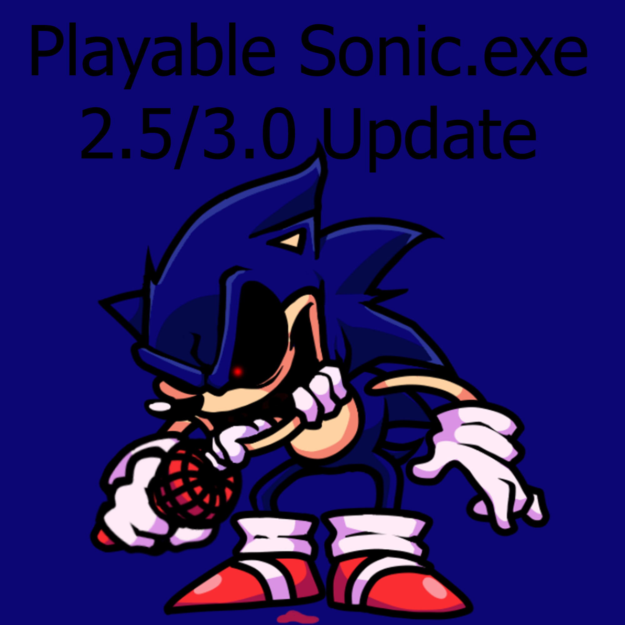 Sonic.exe v2 PE Port [Friday Night Funkin'] [Mods]