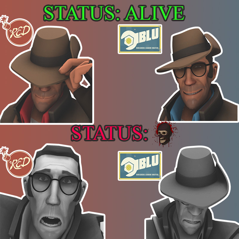 Interactive team status icons. [Team Fortress 2] [Mods]