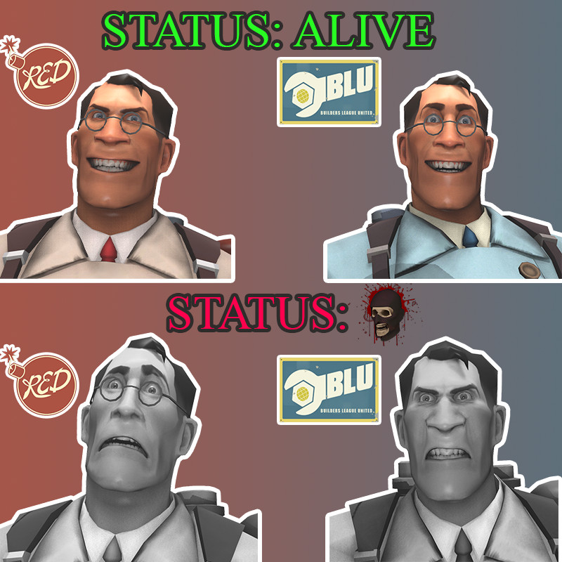 Interactive team status icons. [Team Fortress 2] [Mods]