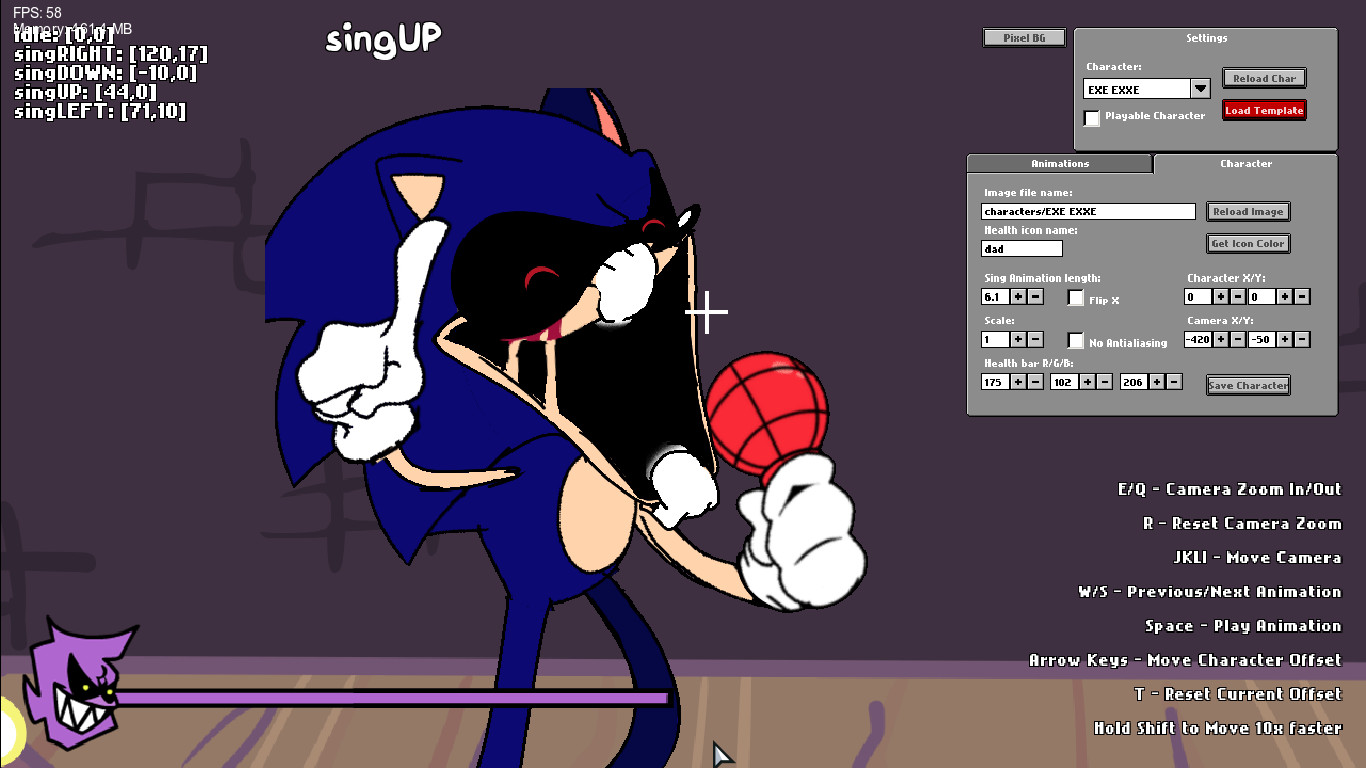 SONIC EXE ADDED BF UPDATE