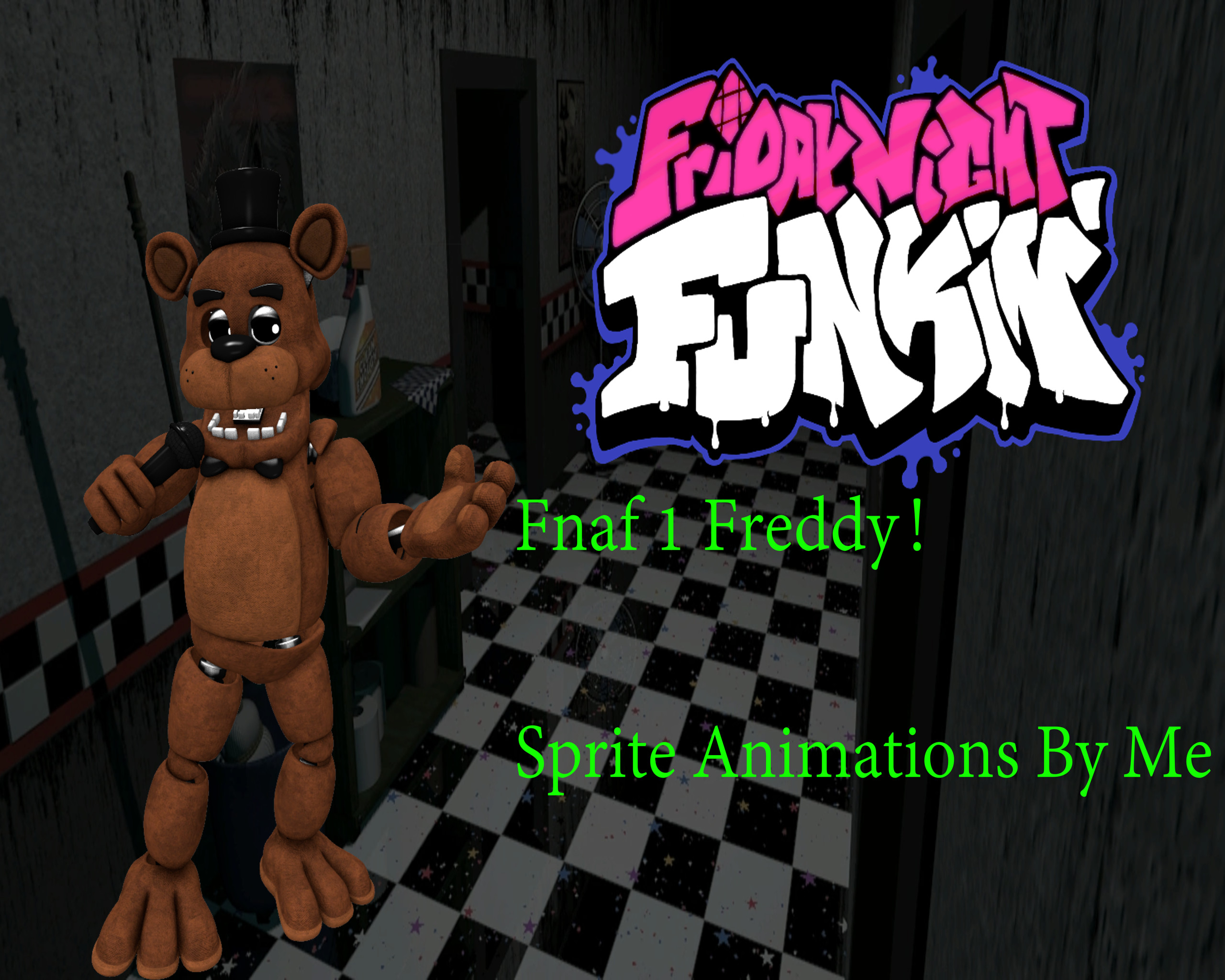 3D Freddy Fazbear!