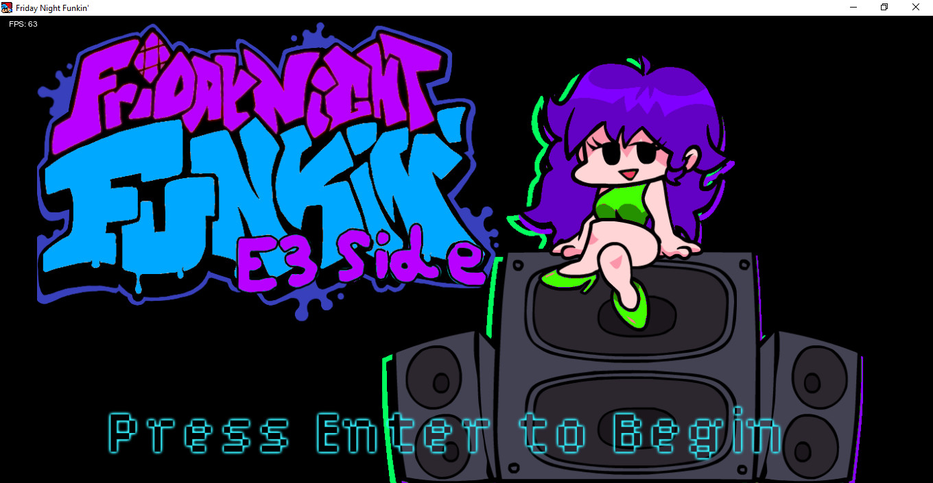 friday night funkin E3 side