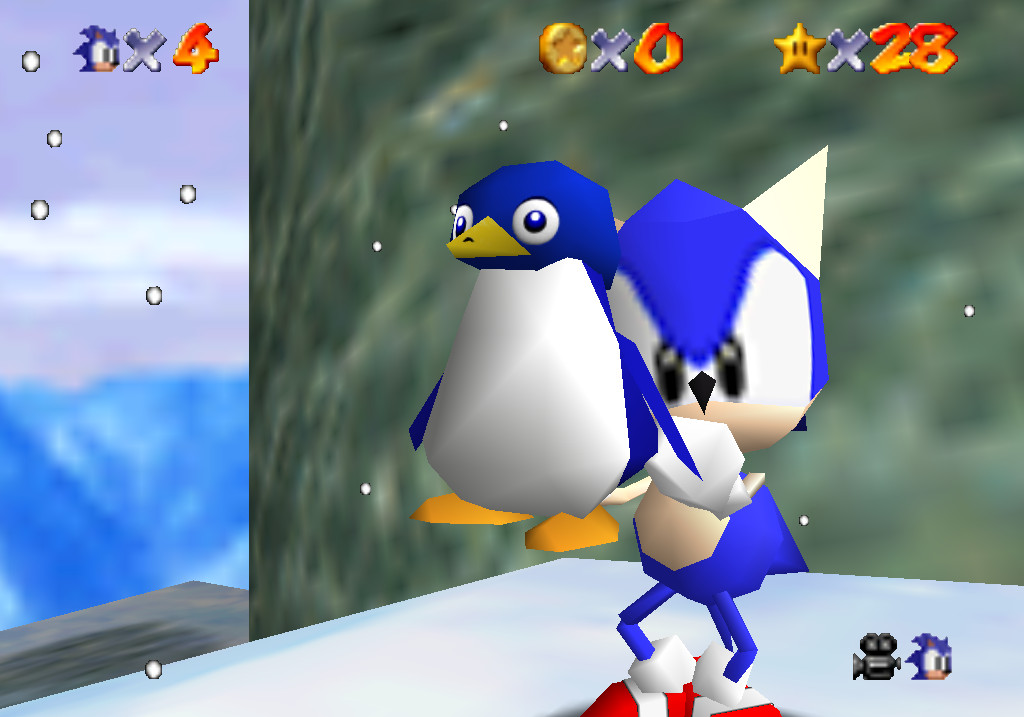 Sonic The Hedgehog (Saturn) [N64 + PC] [Super Mario 64] [Mods]