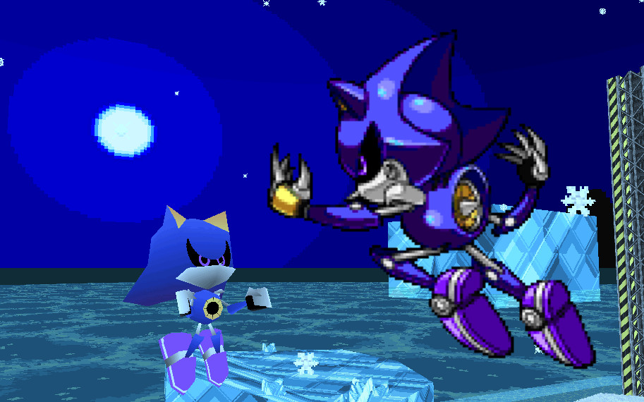 Sonic Robo Blast 2 - Cosmic Metal Sonic (or Cosmetal) 