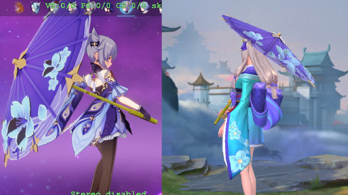 Kagura's Umbrella from MLBB