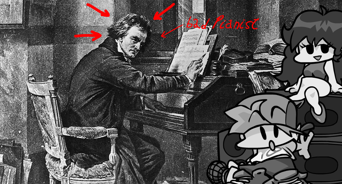 FNF V.S A bad pianist DEMO (Psych Engine)