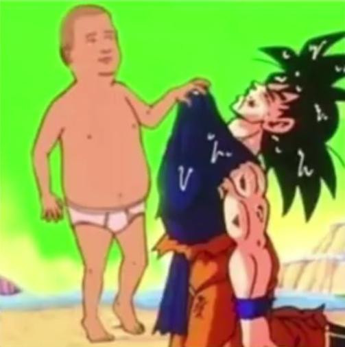 Accelerant but it's Hank Hill and Bobby Hill