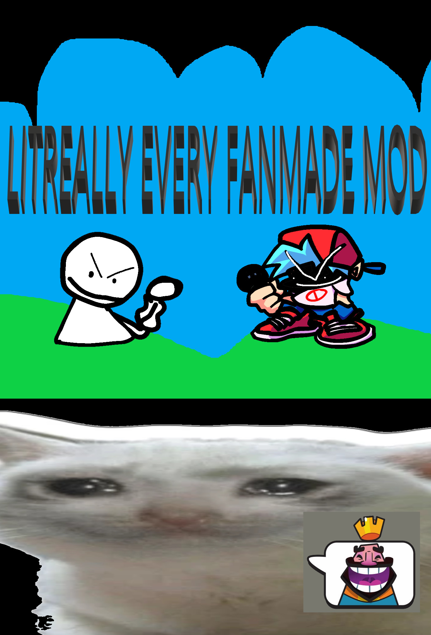 Litreally every fanmade mod ever (FNF Bobs Return)