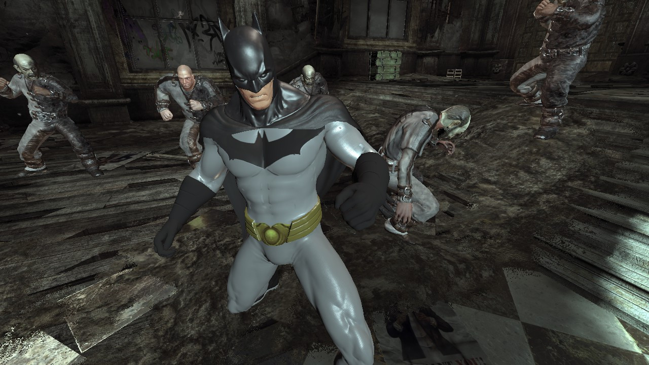 Classic Sinestro Corps Batsuit [Batman: Arkham City] [Mods]