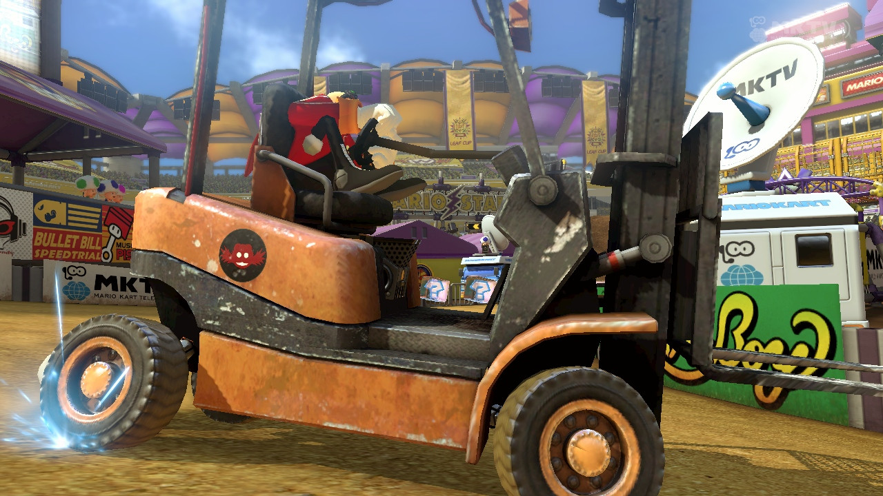 S&SASR Ryo Number 5 Forklift in MK8 [Mario Kart 8] [Mods]
