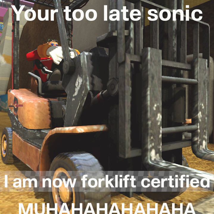 S&SASR Ryo Number 5 Forklift in MK8 [Mario Kart 8] [Mods]