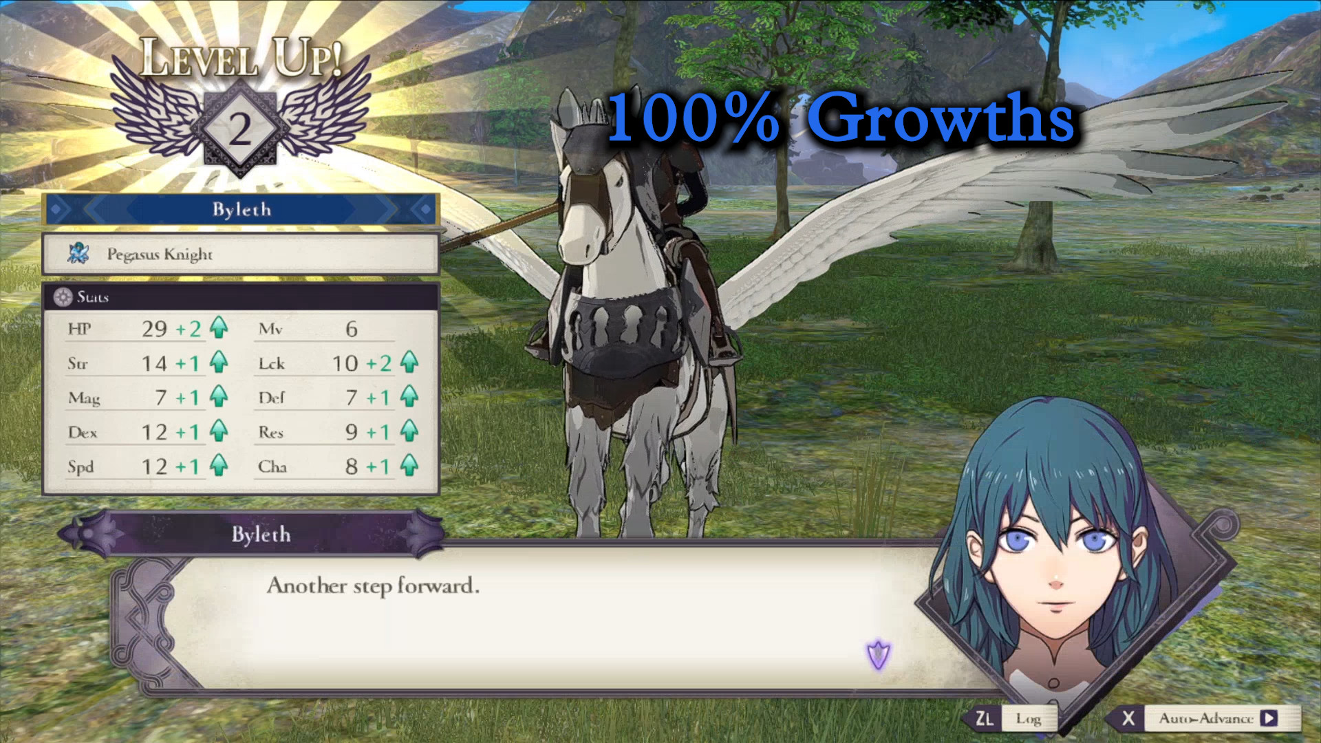 100 Growths Maddening [Fire Emblem Three Houses] [Mods]