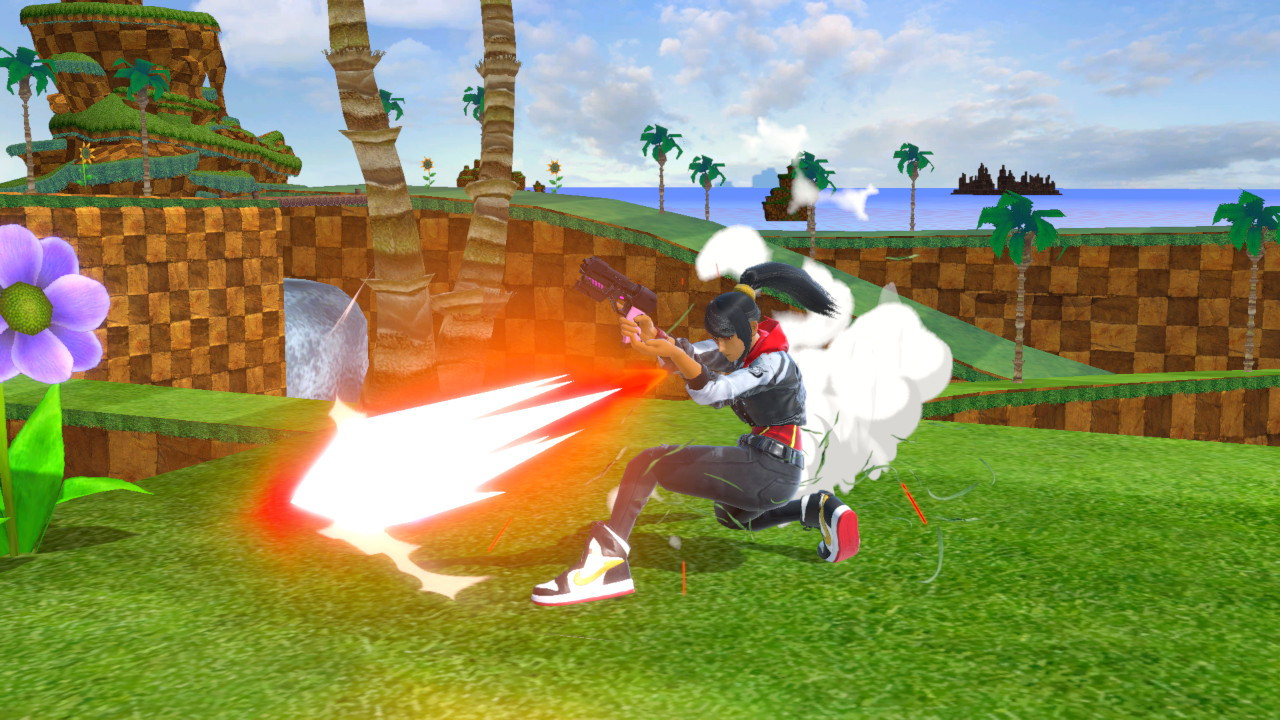 Shadow Recolor Shadow The Hedgehog Casual Zero Suit Samus Mod for Super Smash Bros ...