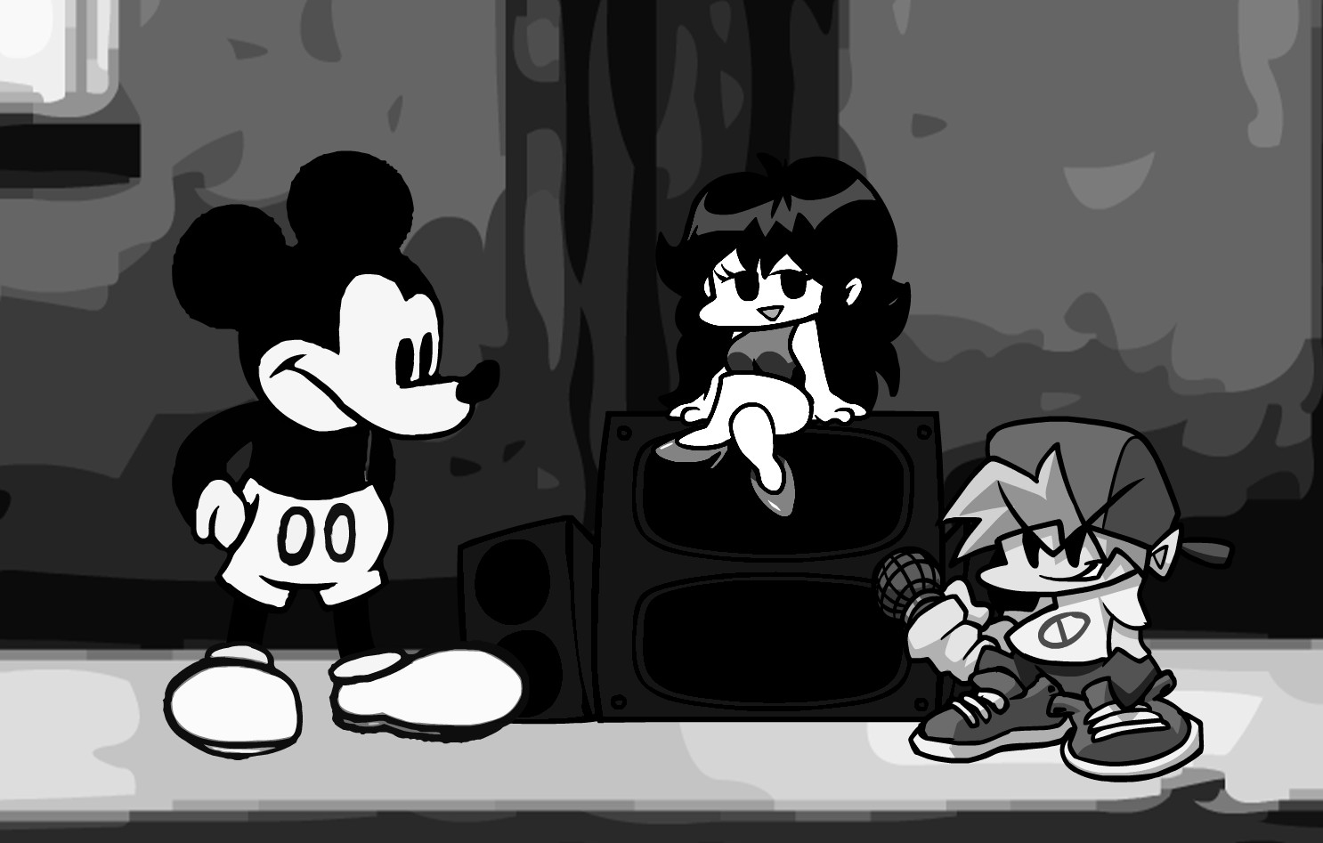 No Suicide (No villians but it's Suicide Mouse)