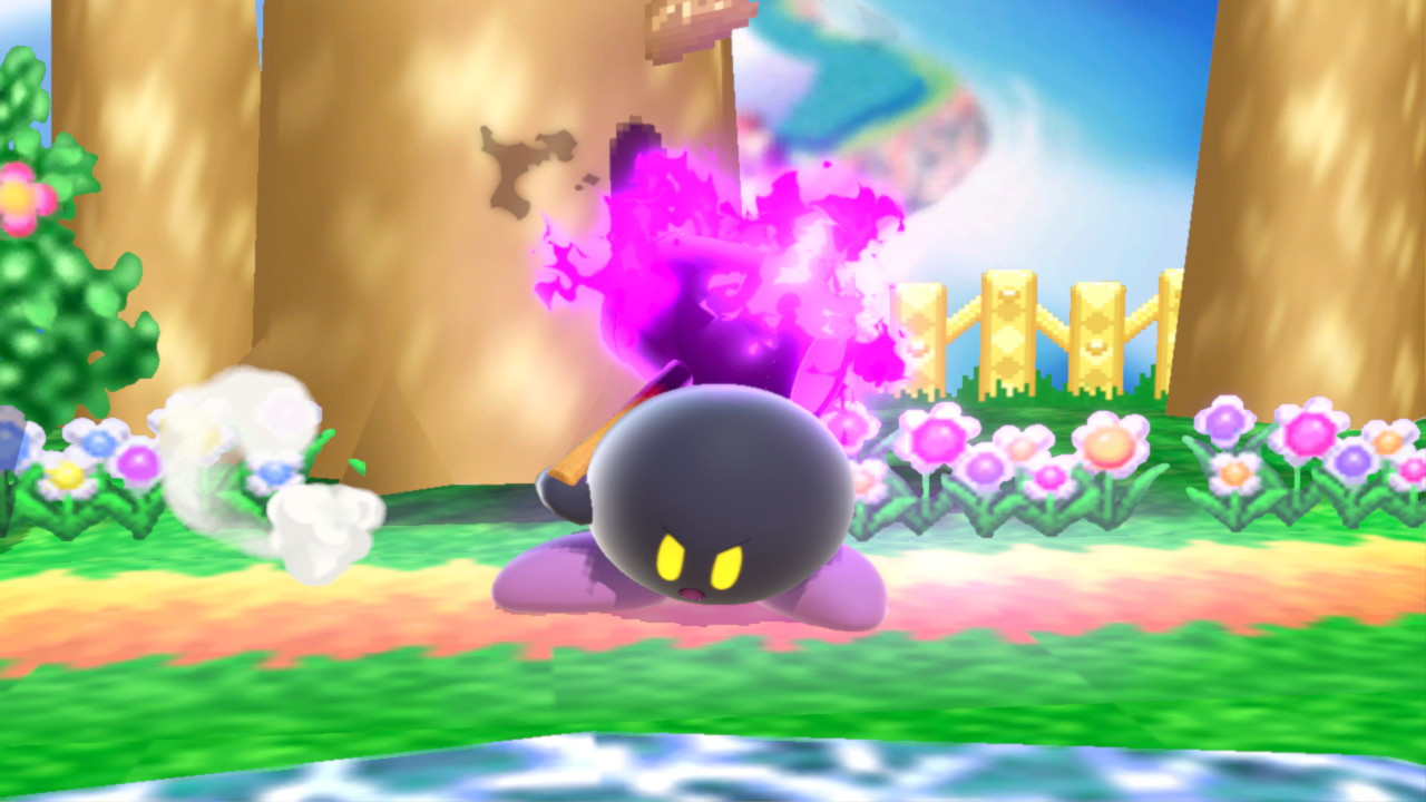 Kirby Purple Effects [Super Smash Bros. Ultimate] [Mods]