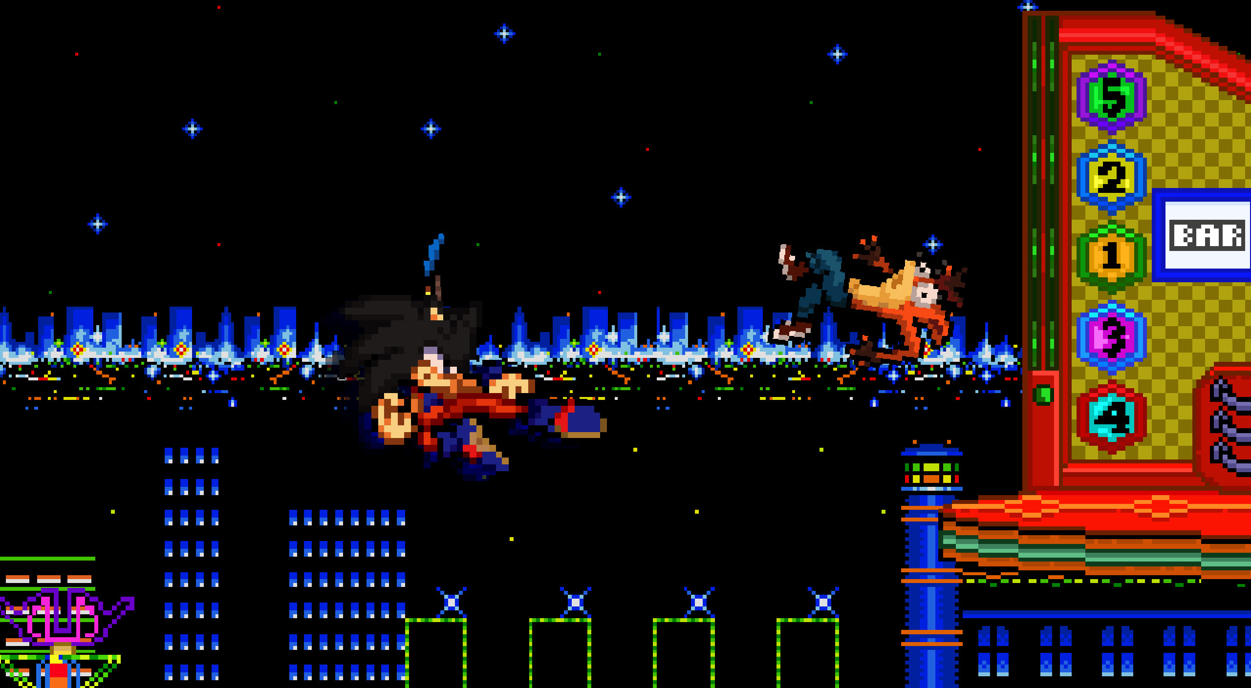 Sonic Sprite Revamp [Super Smash Bros. Crusade] [Mods]