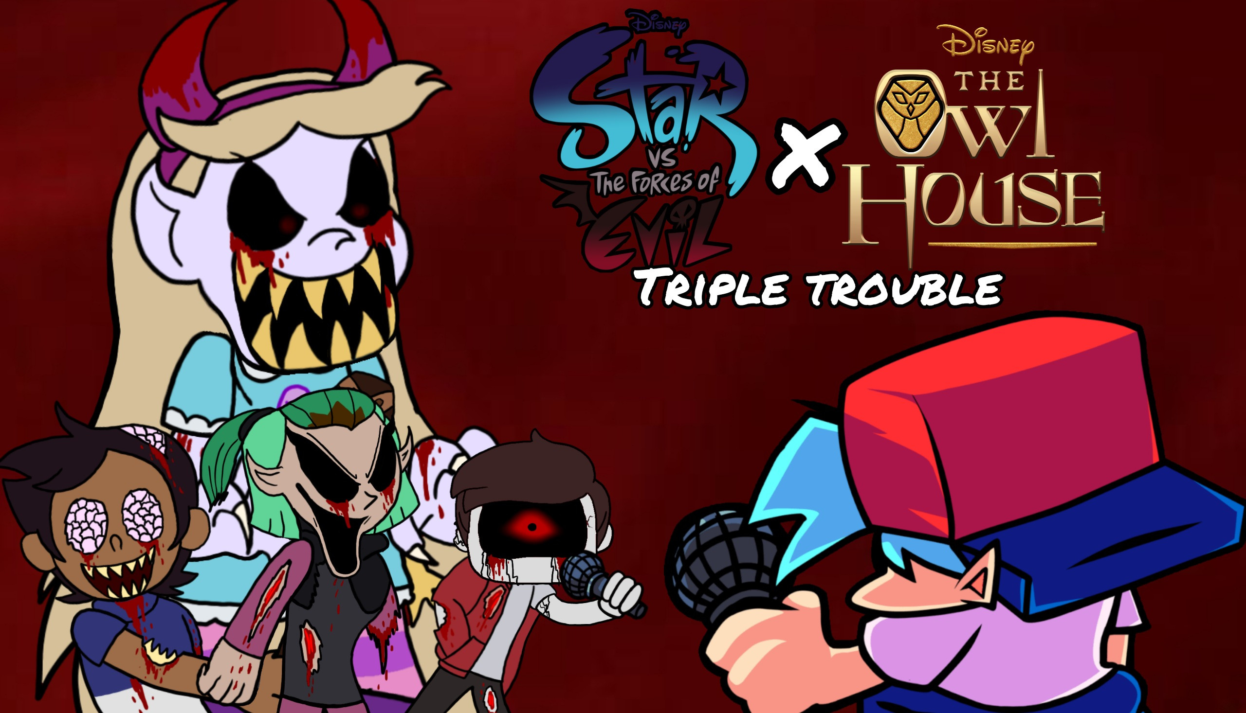 SVTFOE X TOH Triple trouble