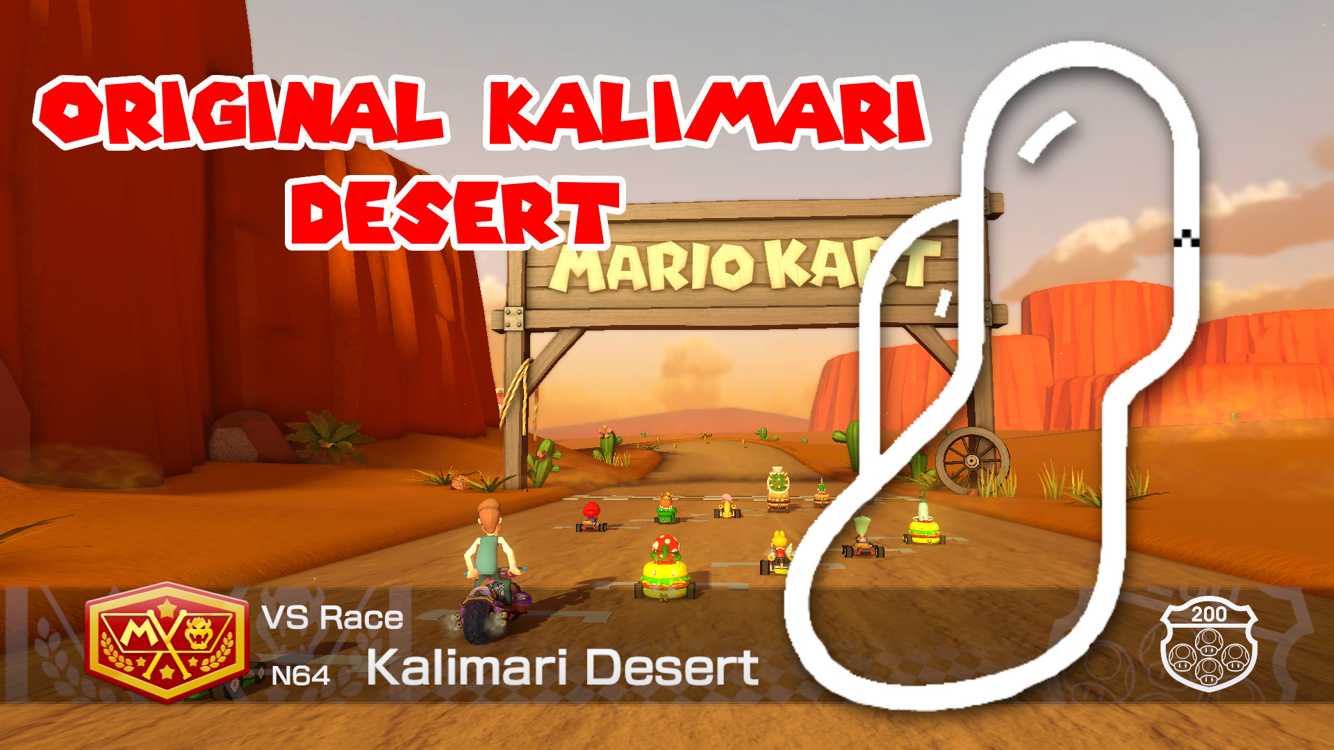 Original Kalimari Desert [Mario Kart 8 Deluxe] [Mods]