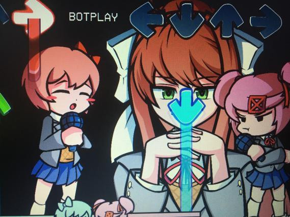 Natsuki makes Sayori some cookies :)