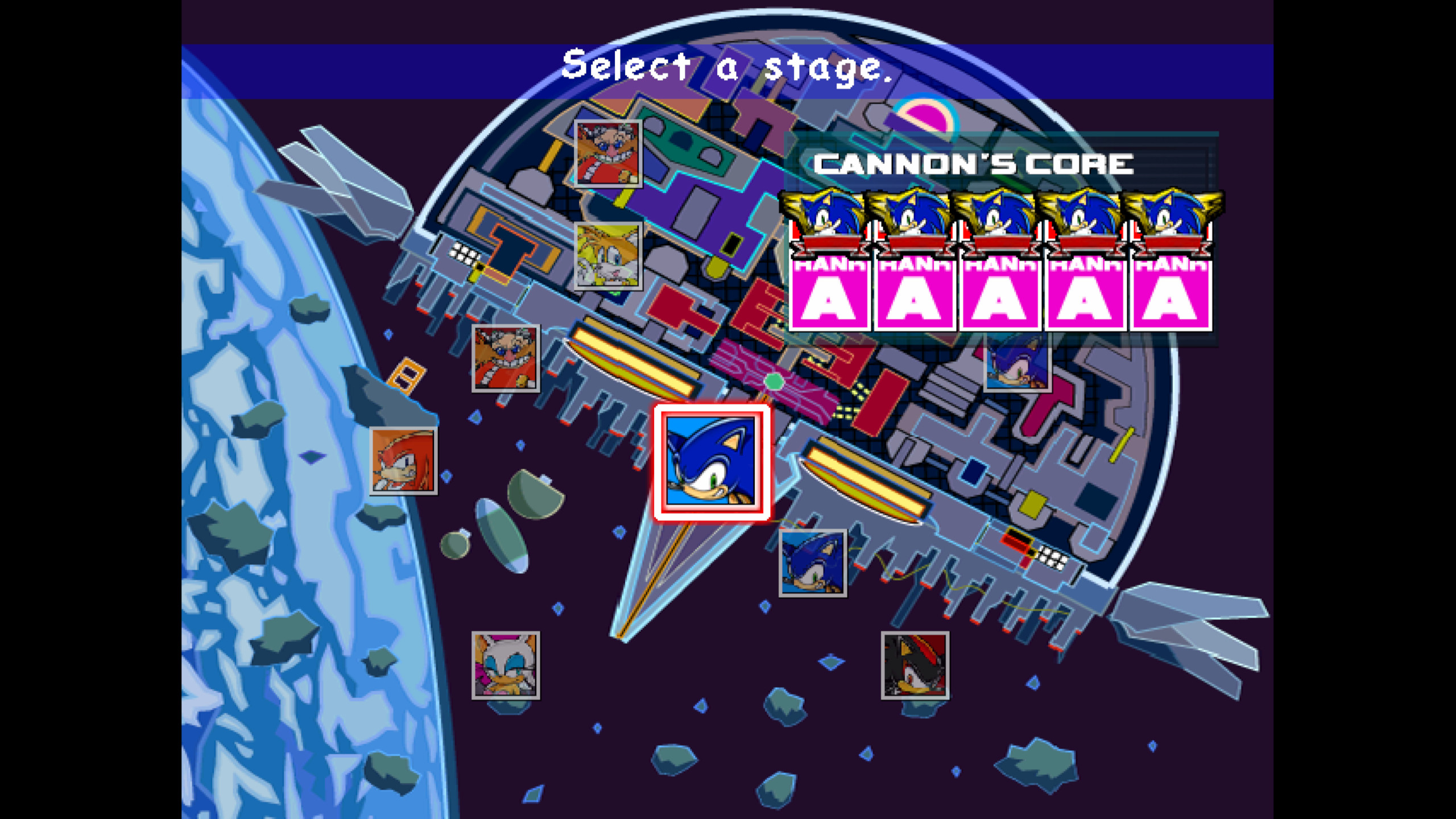 Unstretched Stage Select ARK Sonic Adventure 2 Mods unstretched-stage-select-ark-sonic-adventure-2-mods