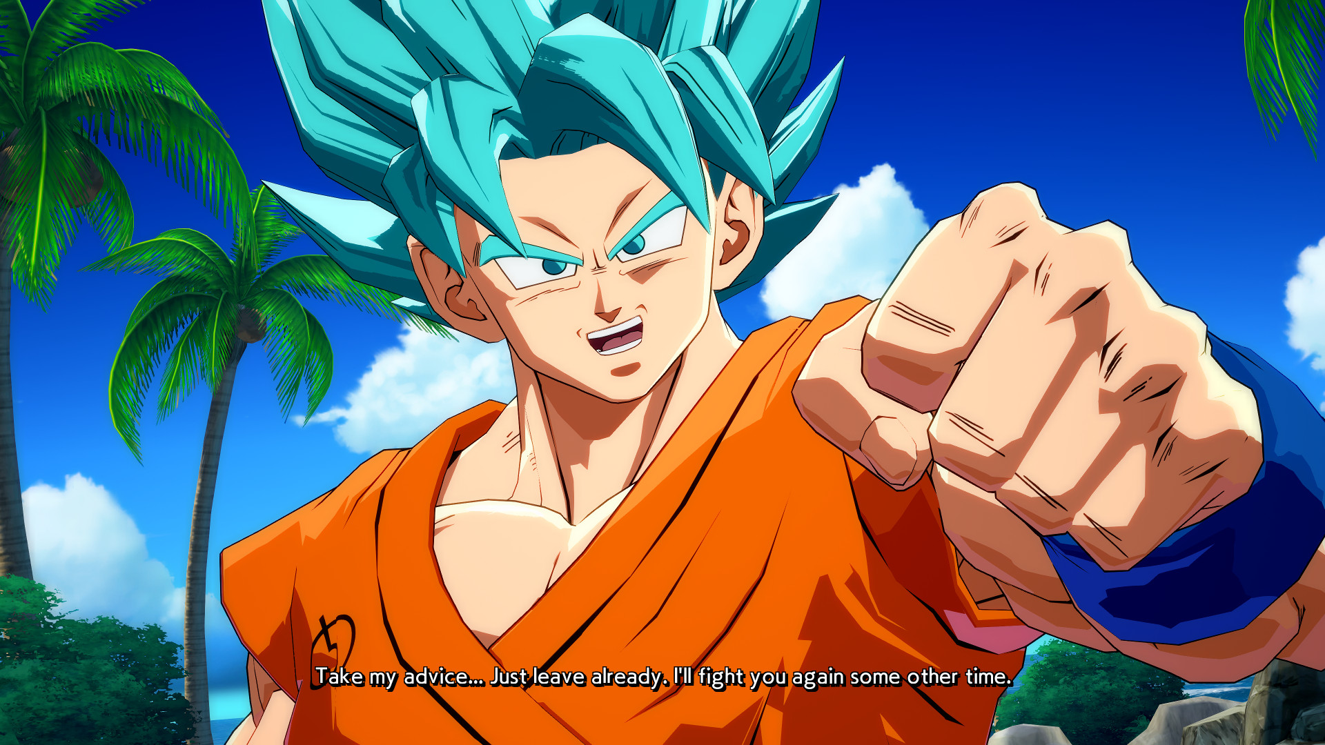 Goku (Super Saiyan Blue) vs. Whis