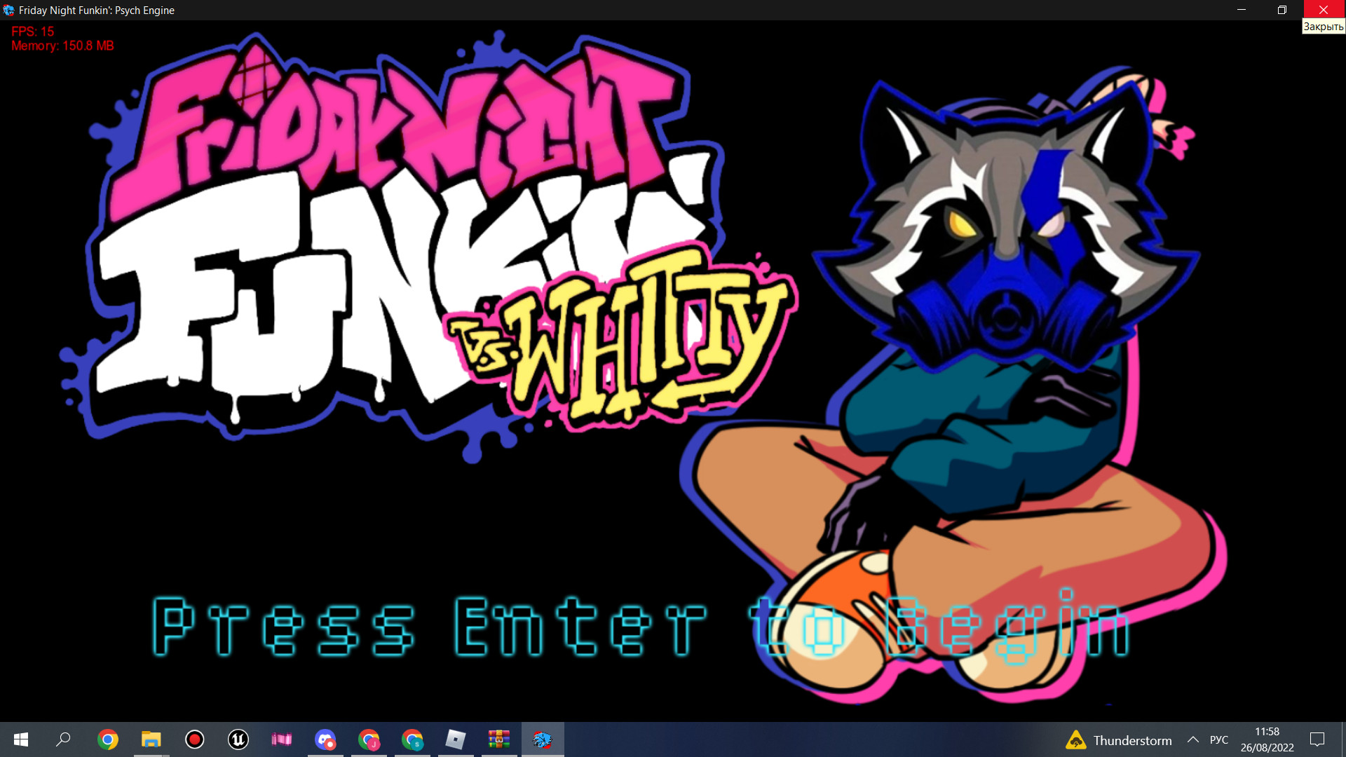 Friday Night Funkin' VS Whitty raccoon 3 Mod for Friday Night Funkin ...