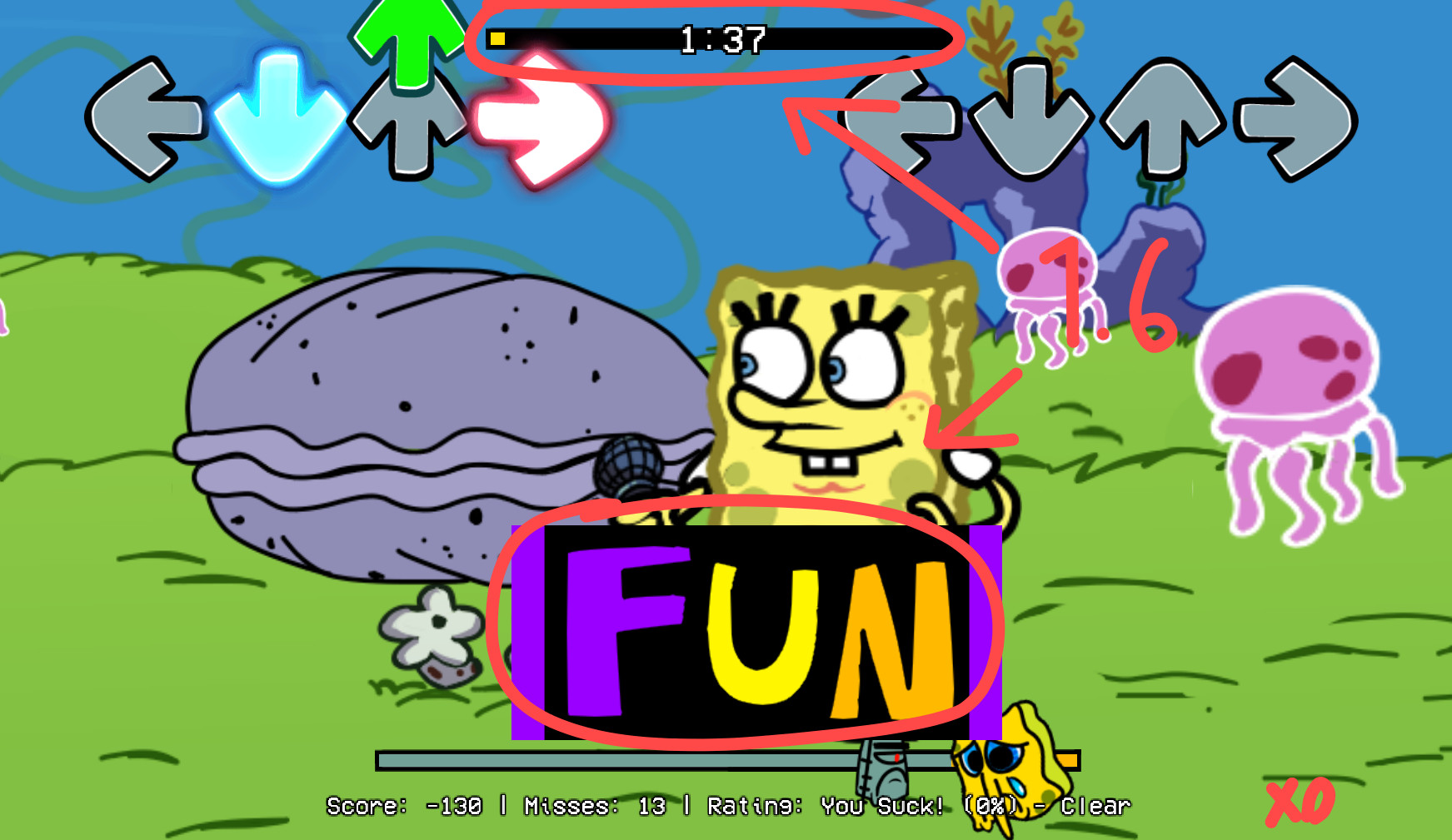 Sponge Night Fun V1.5 [Friday Night Funkin'] [Mods]