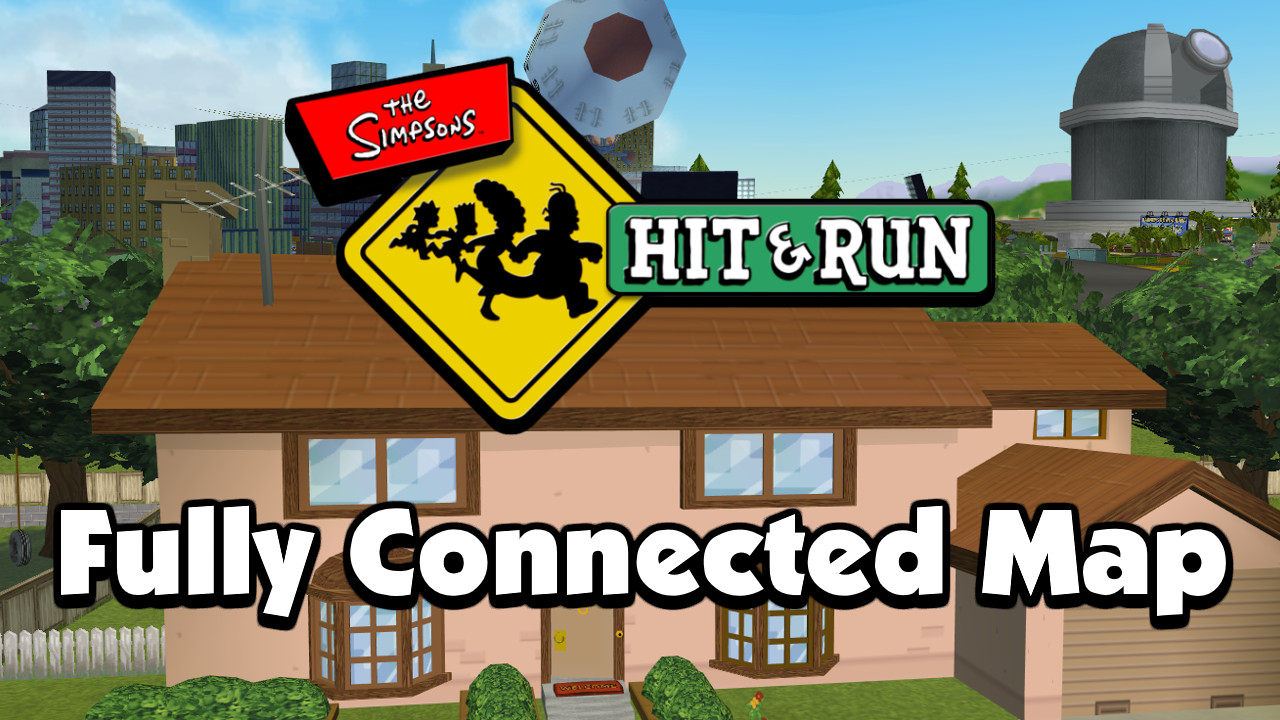 Fully Connected Map [The Simpsons: Hit & Run] [Mods]