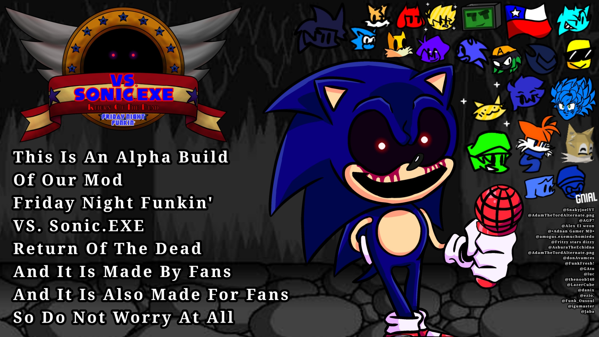 Vs Sonic.exe RETURN OF THE DEAD v2 [Friday Night Funkin'] [Mods]