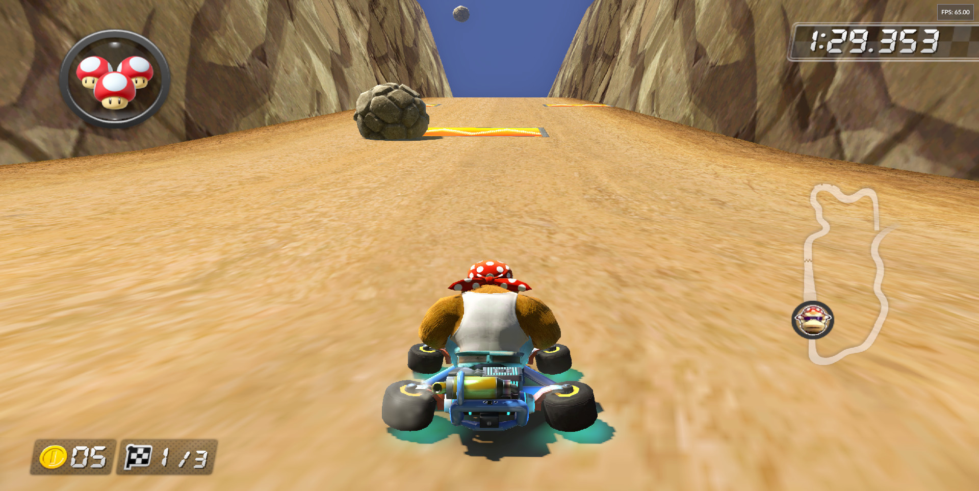 3DS Rock Rock Mountain [Mario Kart 8] [Mods]