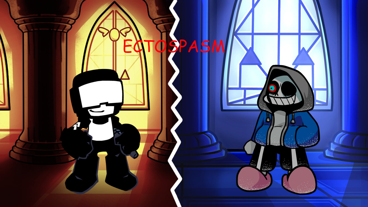 Ectospasm, but Tankman VS Dust Sans