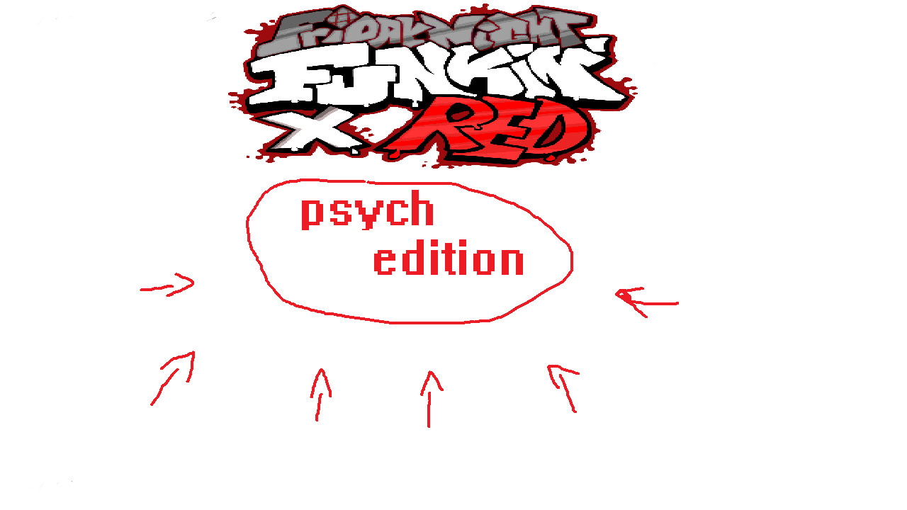 FNF x Red: Psych Edition [Friday Night Funkin'] [Mods]