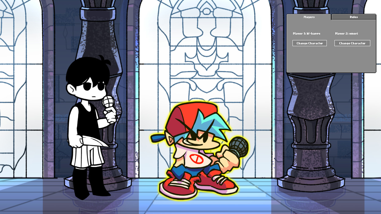 VS OMORI: BLACKSPACE BOSSRUSH for FNF Multi