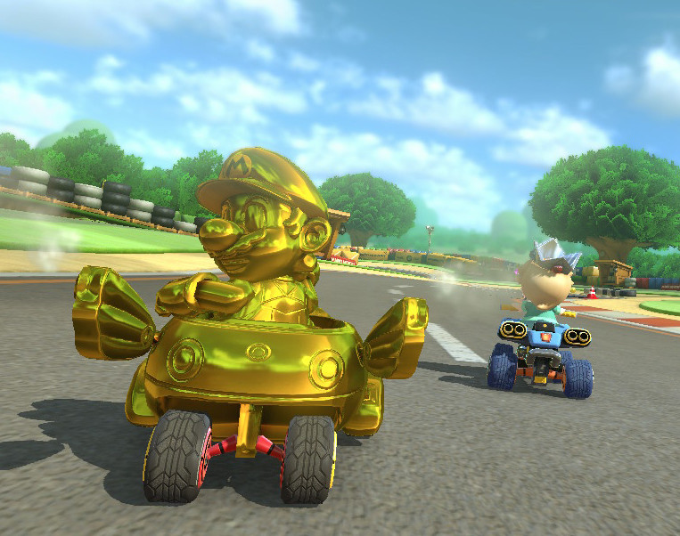 Gold Pink Gold Biddybuggy Mario Kart 8 Deluxe Mods 4857