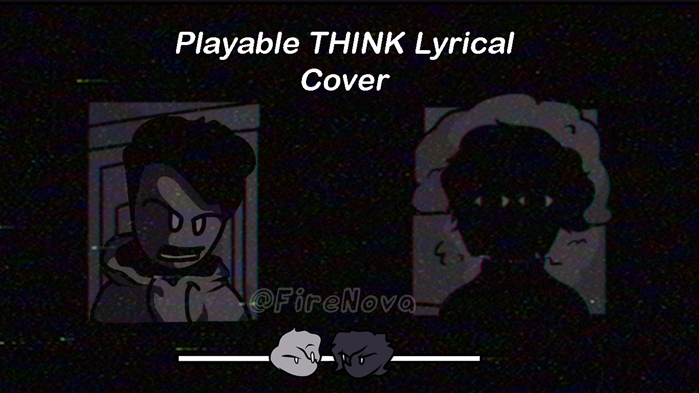 THINK with Lyrics but it's an actual cover