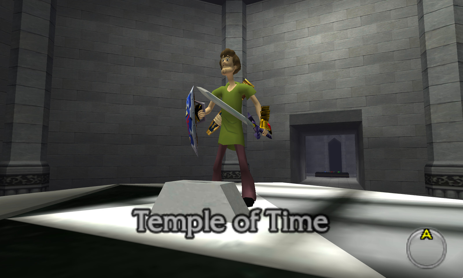 The Legend of Shaggy Ocarina of Time 3D [The Legend of Zelda Ocarina of Time 3D] [Mods]