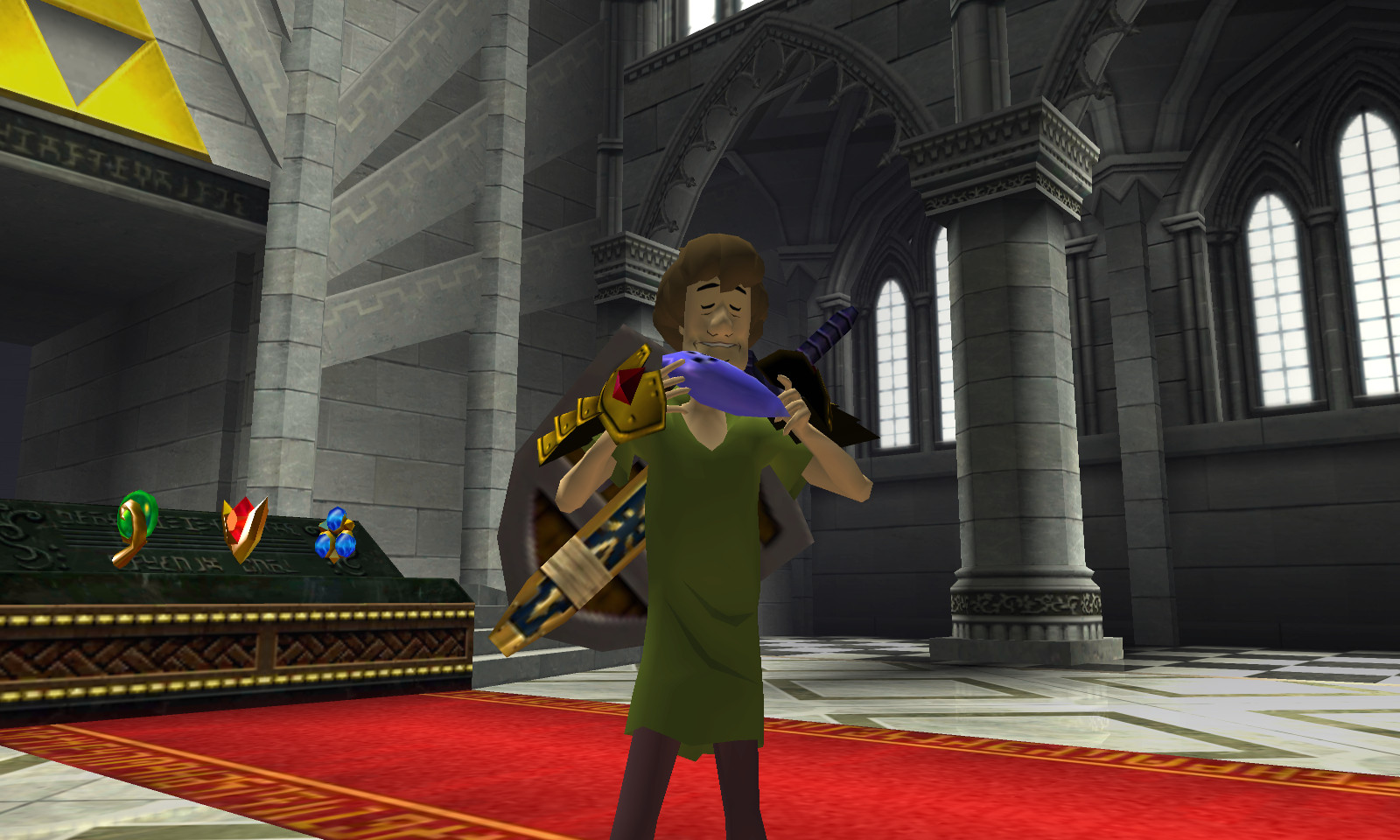 The Legend of Shaggy: Ocarina of Time 3D Mod for The Legend of Zelda ...