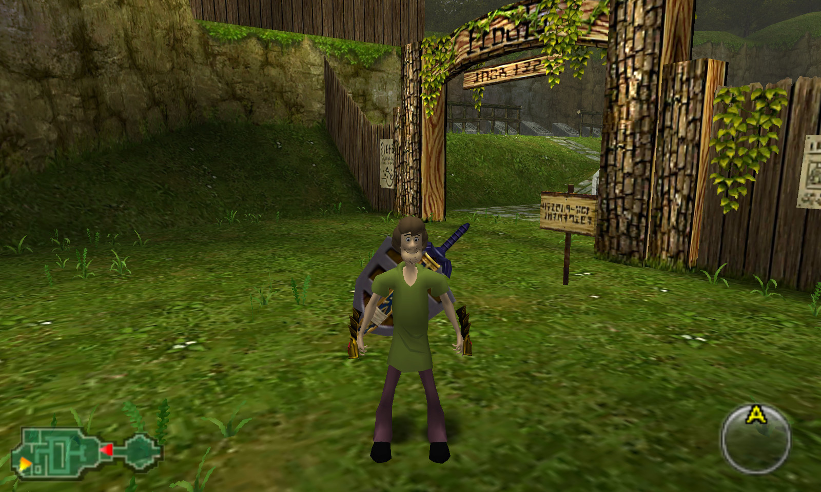 The Legend of Shaggy Ocarina of Time 3D [The Legend of Zelda Ocarina of Time 3D] [Mods]